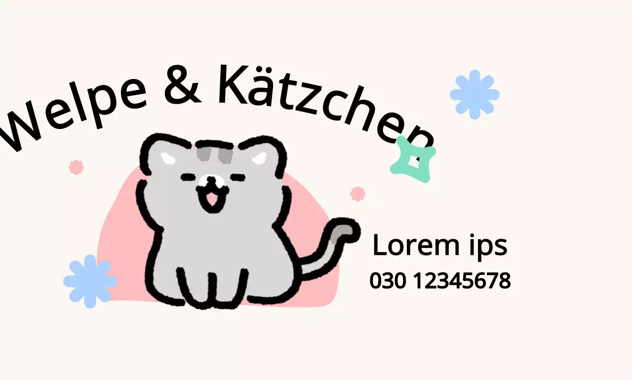 Eine farbenfrohe Zoohandlung mit einem niedlichen Konzept mit Tierfiguren