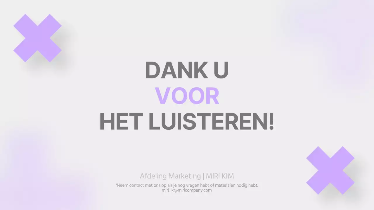 Een eenvoudig verslag in mauve en grijs