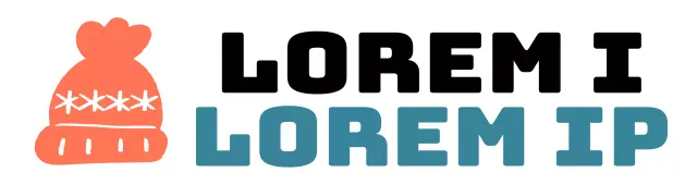 Campagnelogo met illustratie van een schattige breimuts