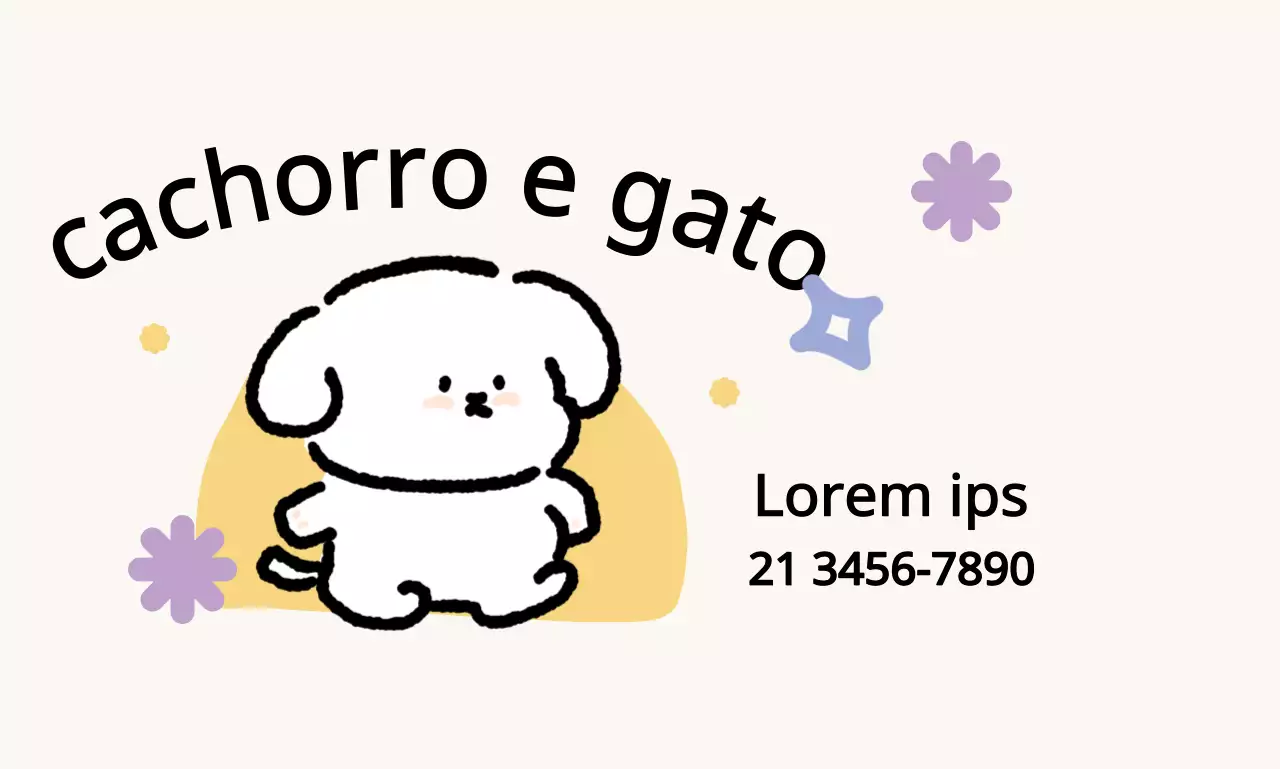 Uma loja de animais colorida com um conceito giro que inclui personagens animais
