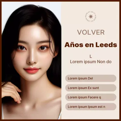 Promover procedimientos de elevación modernos en beige y marrón