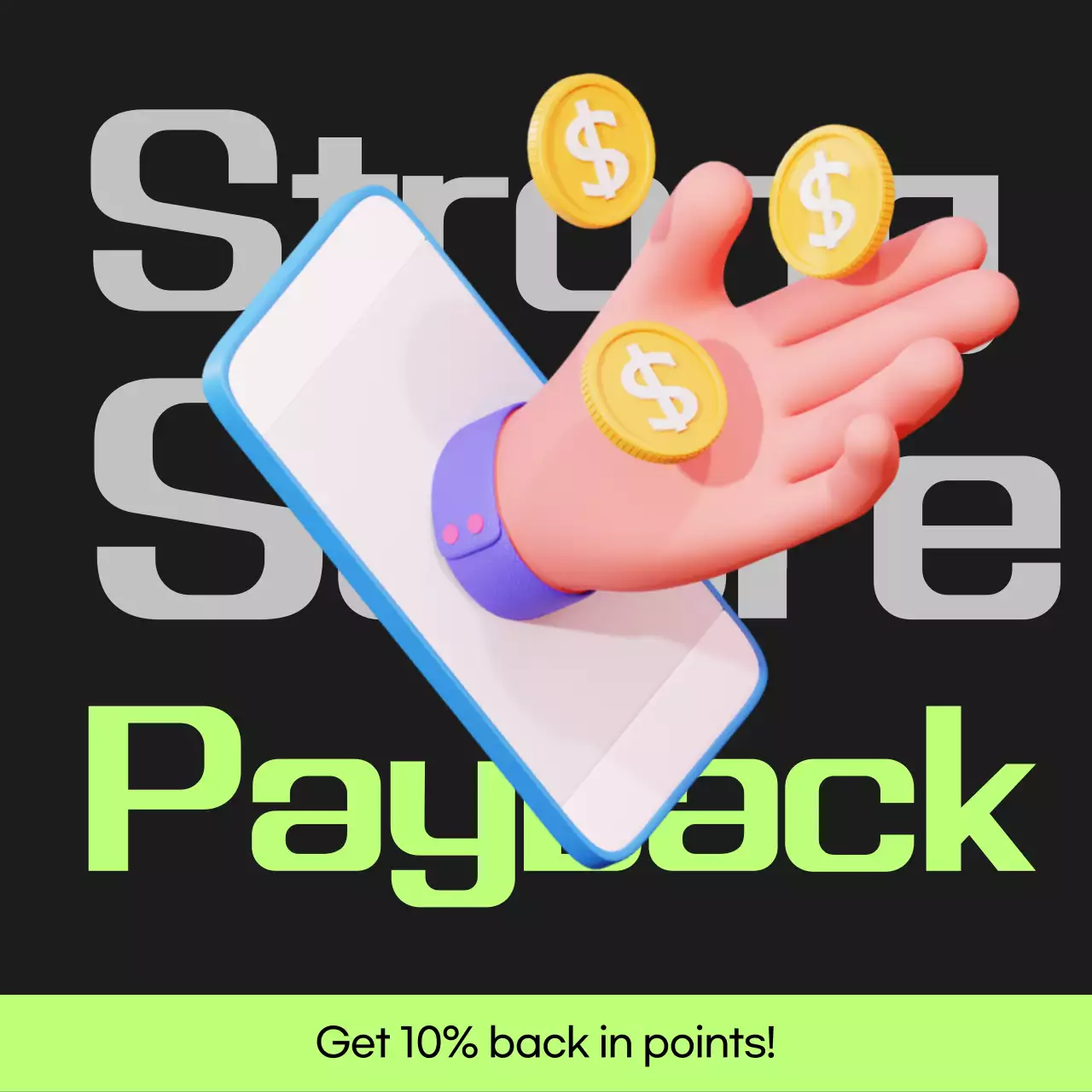 Bài đăng hoàn vốn điểm cyberpunk màu đen và xanh nhạt