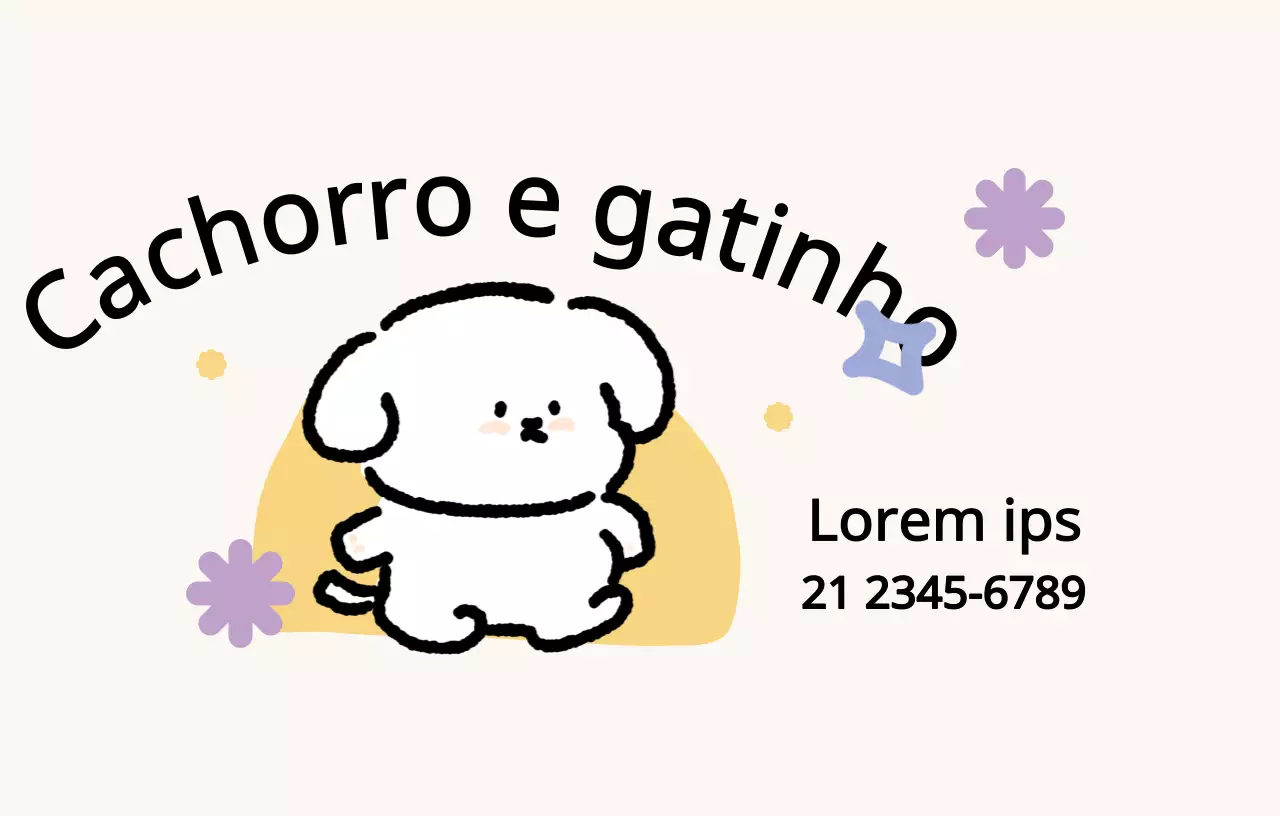 Uma loja de animais colorida com um conceito giro que inclui personagens animais