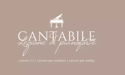 Promozione della lussuosa scuola di pianoforte di Brown