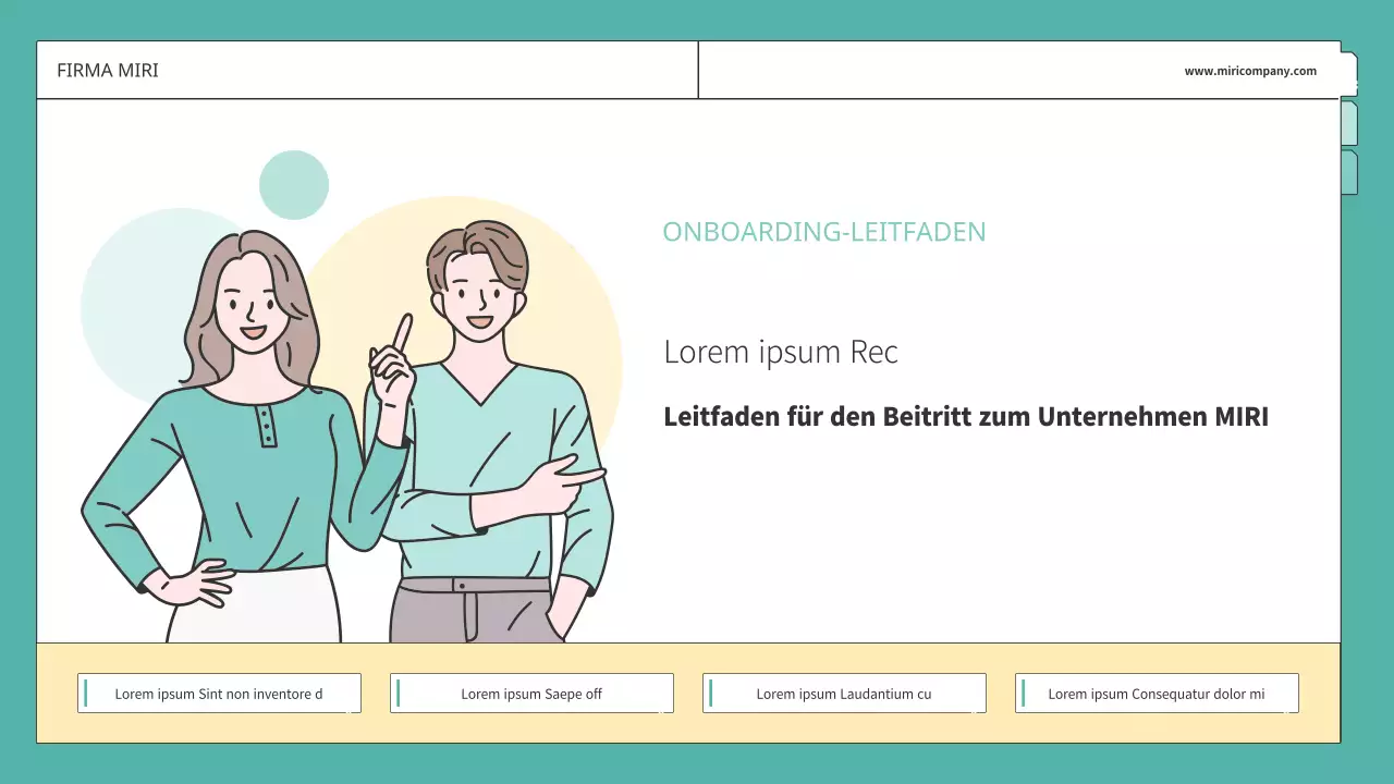 Einfaches HR-Training erklärt in mint und gelb