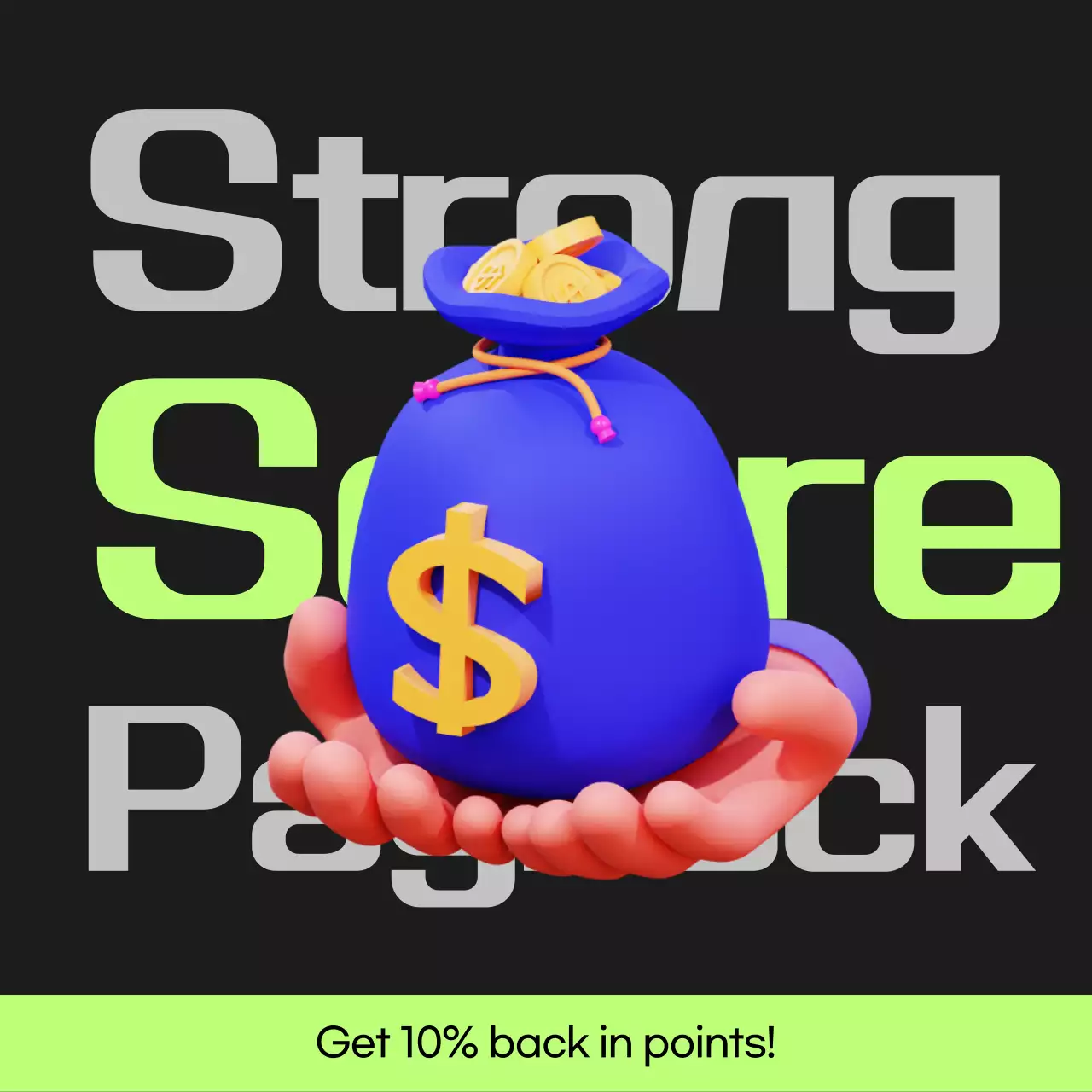 Bài đăng hoàn vốn điểm cyberpunk màu đen và xanh nhạt