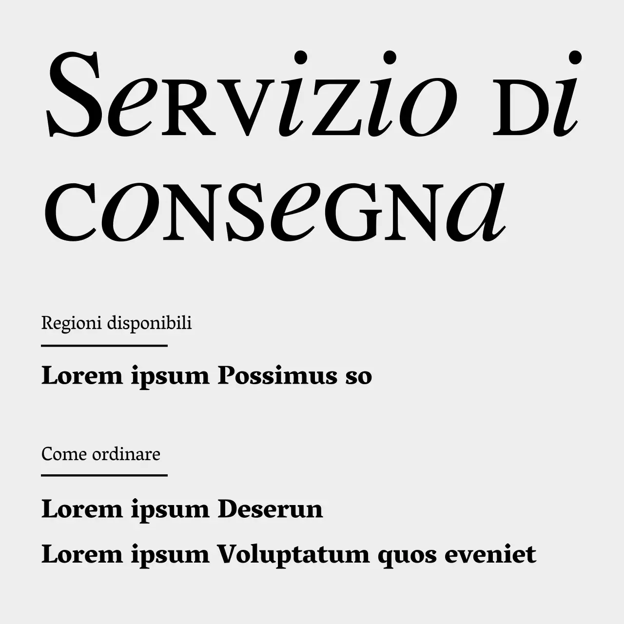 Annuncio di caffè minimalista in grigio e bianco e nero