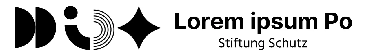 Kulturzentrum Design Logo in Geometrie Logo