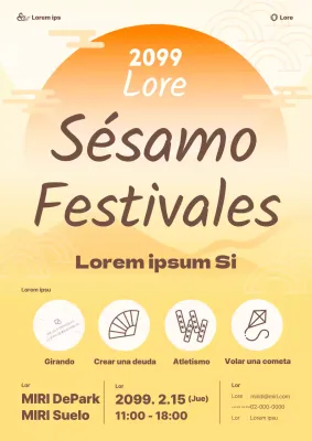 Promover las actividades tradicionales de color naranja y amarillo de la Sesi del Año Nuevo Lunar
