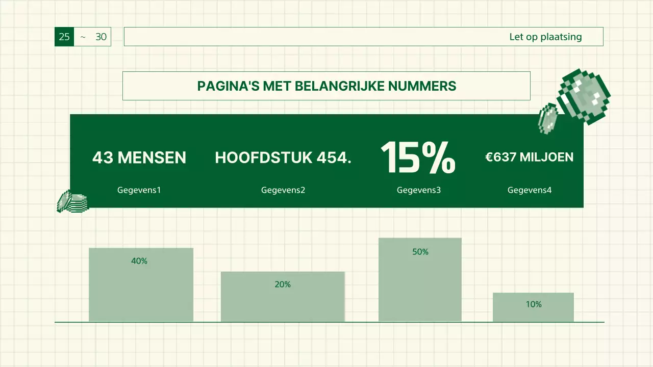 Groen, retro gamegevoelig verslag