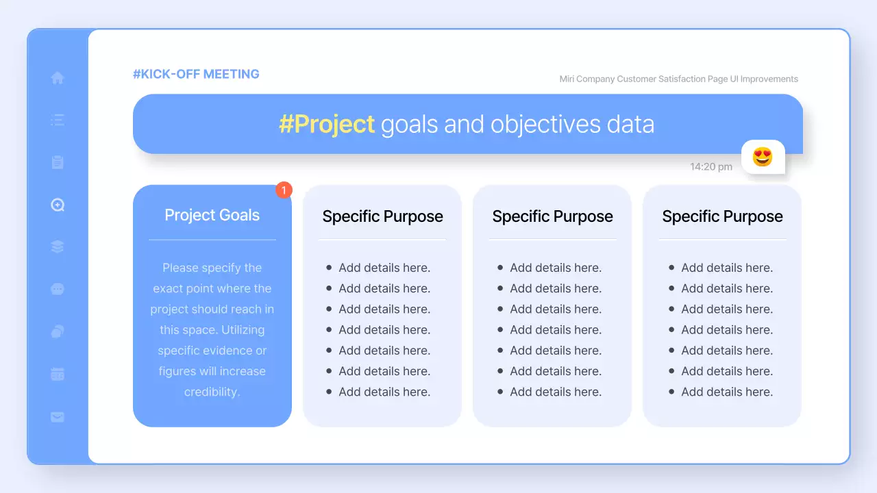 블루 모던 UI 강화 일정 프레젠테이션