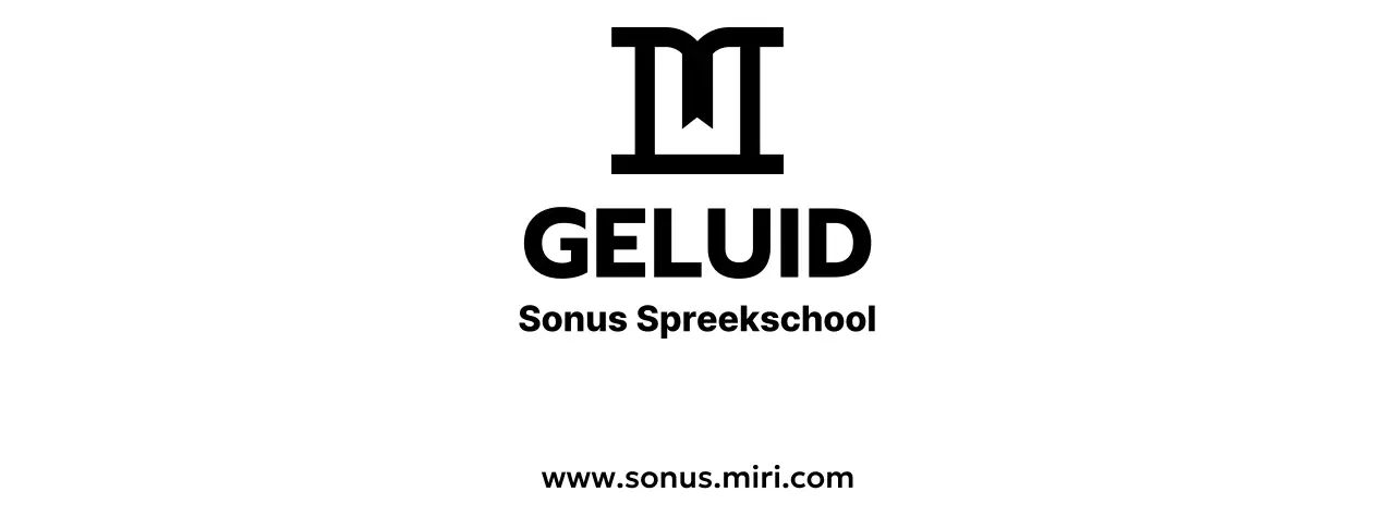 Spraak school ontwerp met icoon van een podium