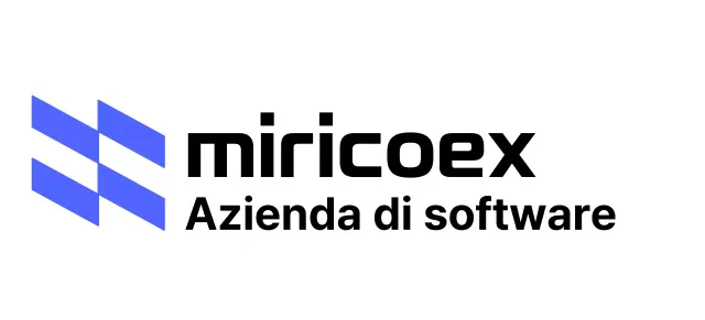 Logo aziendale con concetto di forma obliqua