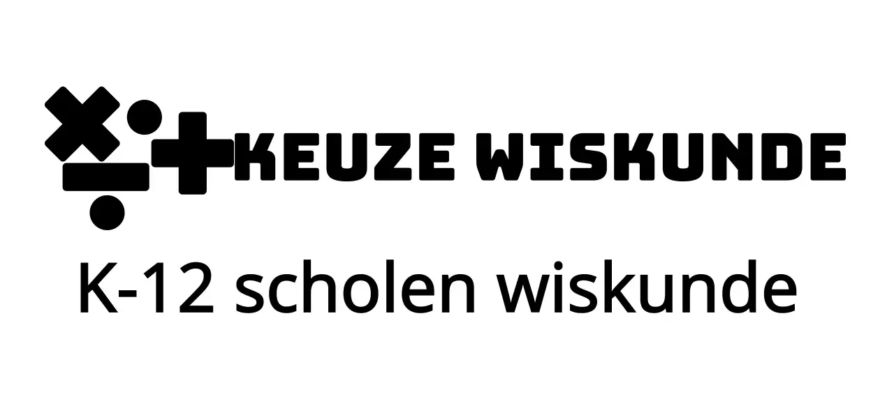 Wiskunde school met wiskunde symbool logo concept