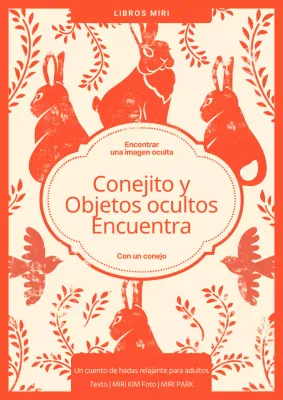Portada de libro infantil vintage en rojo y beige