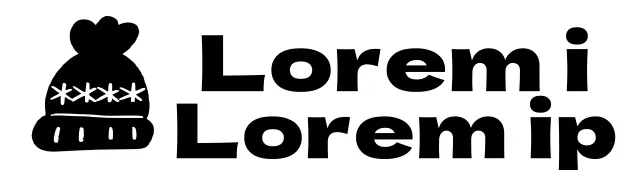 Logo della campagna con illustrazione di un simpatico cappello a maglia