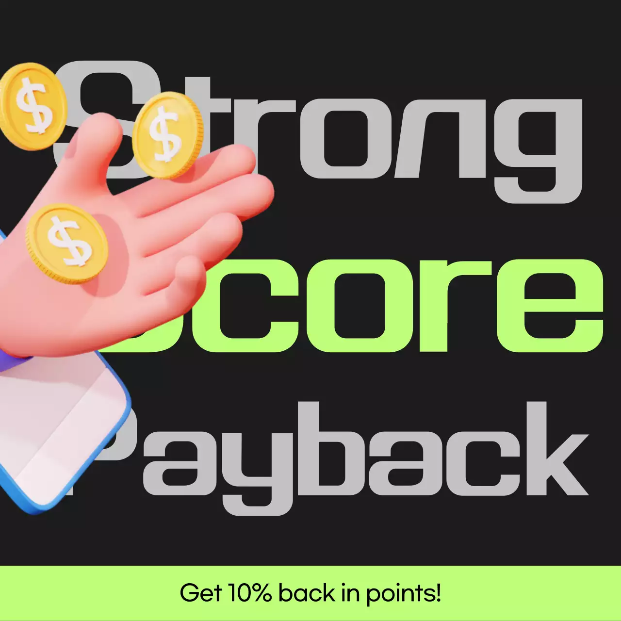 Bài đăng hoàn vốn điểm cyberpunk màu đen và xanh nhạt