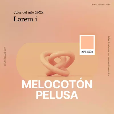 Sobre los colores sencillos del año: naranja y beige