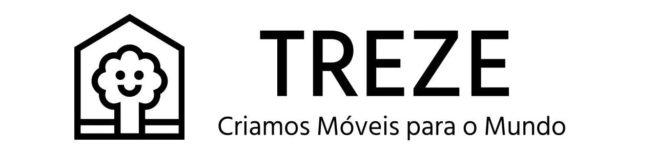 Design de cores para empresas de mobiliário com logótipo de marca que apresenta uma árvore numa casa
