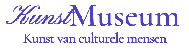 Museumlogo met stijlvol cursief concept