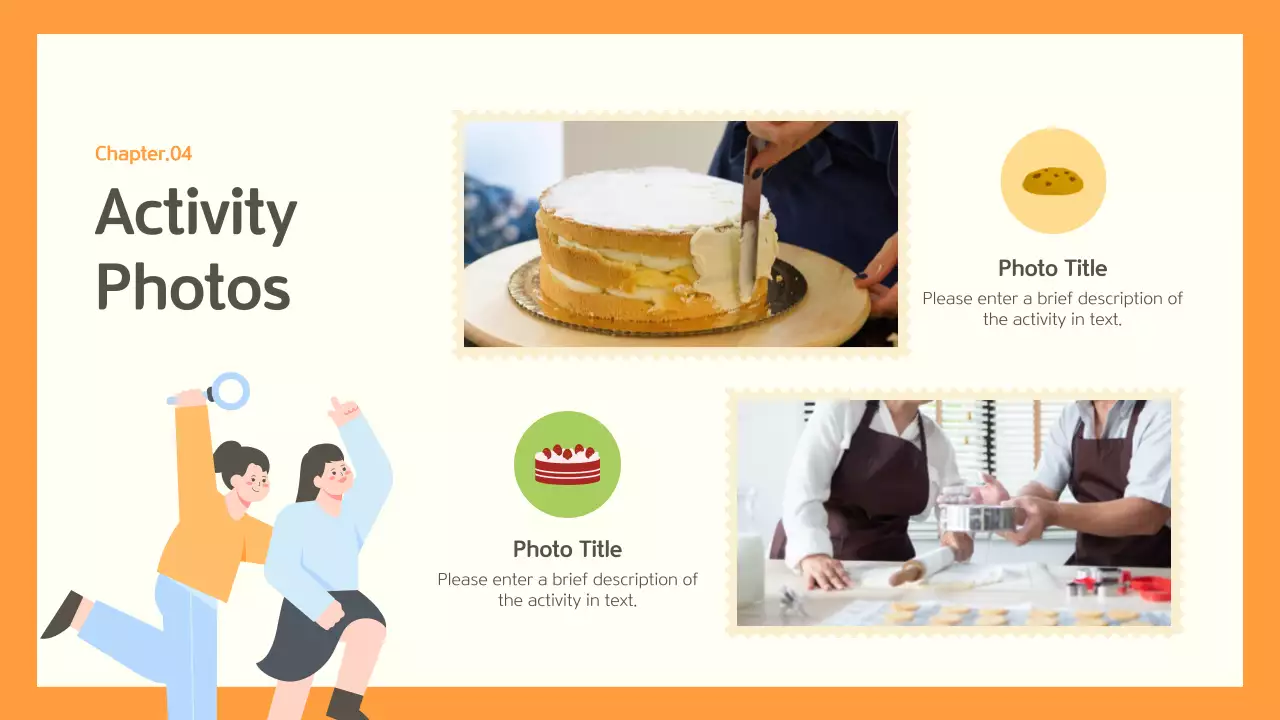 오렌지 심플 청소년 가이드 프레젠테이션