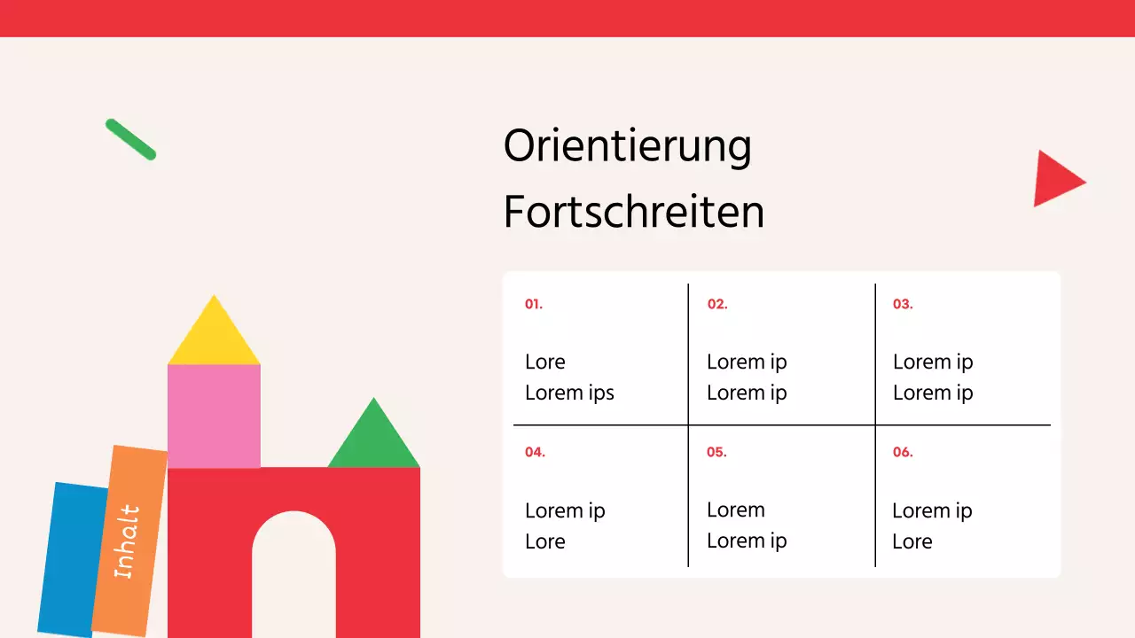 Ein Leitfaden für die Einstellung von Kindern für den rot-gelben Kindergarten