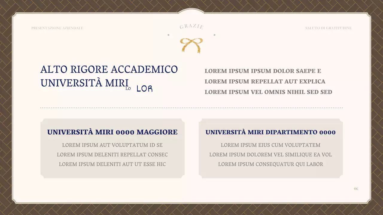 Una semplice cartolina d'auguri firmata in blu navy e avorio