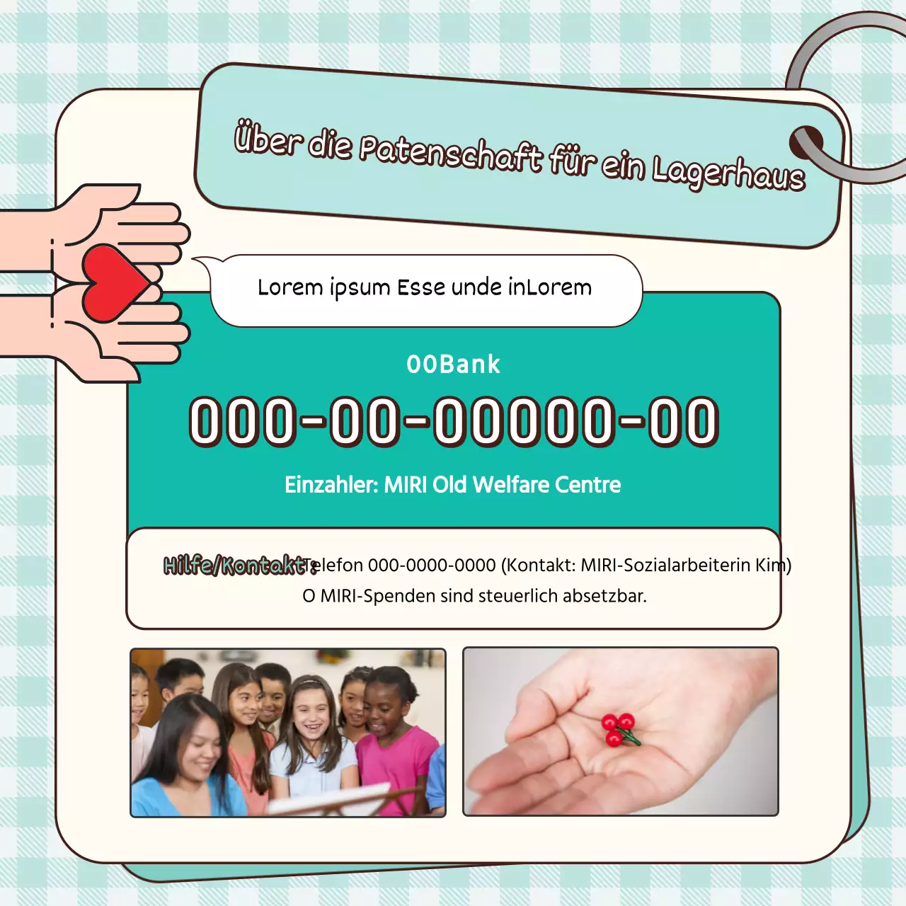 Ein Beitrag über das Wohlfahrtszentrum Orange und Elfenbein