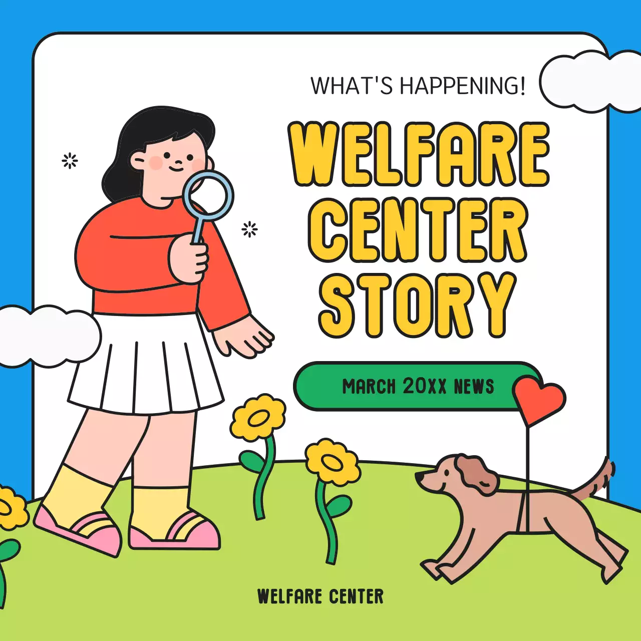 블루코믹 웰페어 뉴스 인스타그램 캐러셀