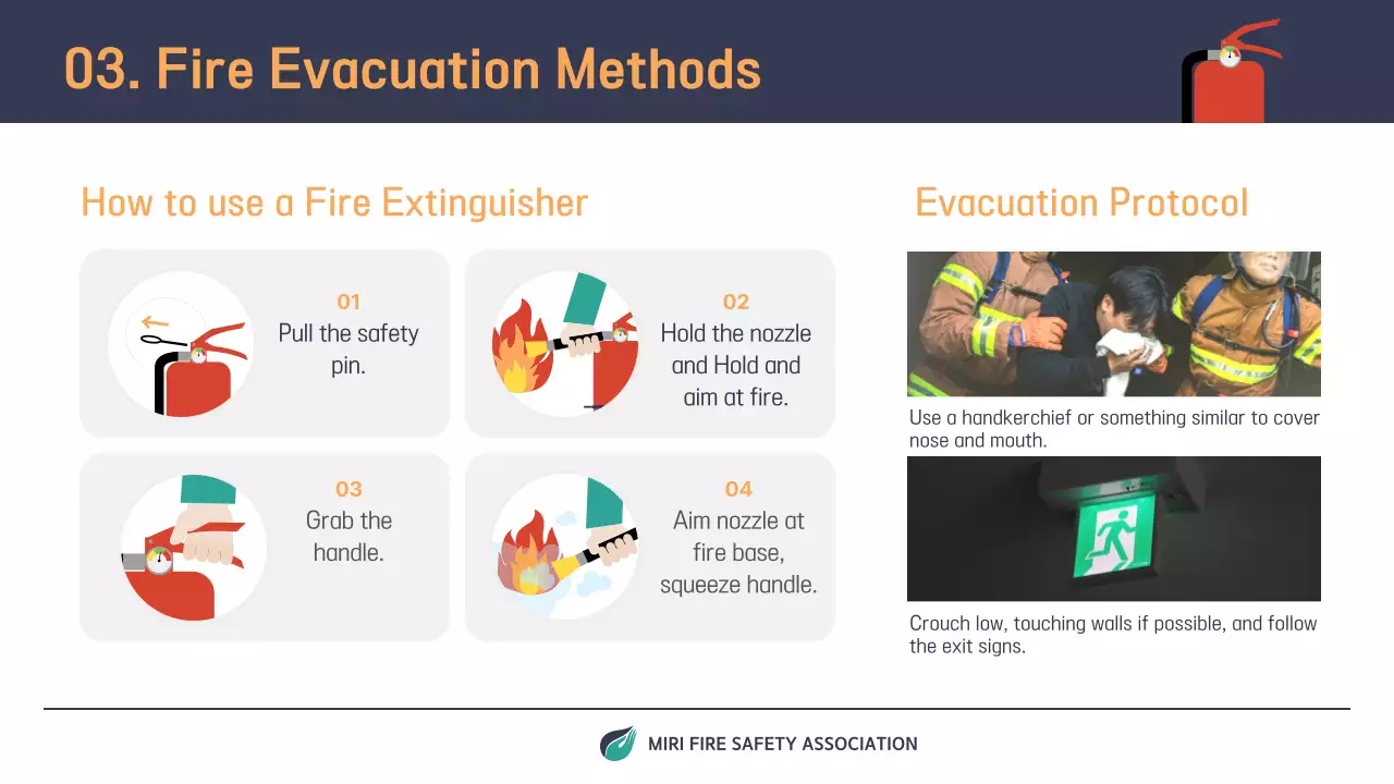 Orange Professional Fire Training Announcement Presentation