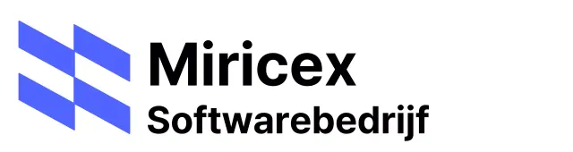 Bedrijfslogo met een schuine vorm concept