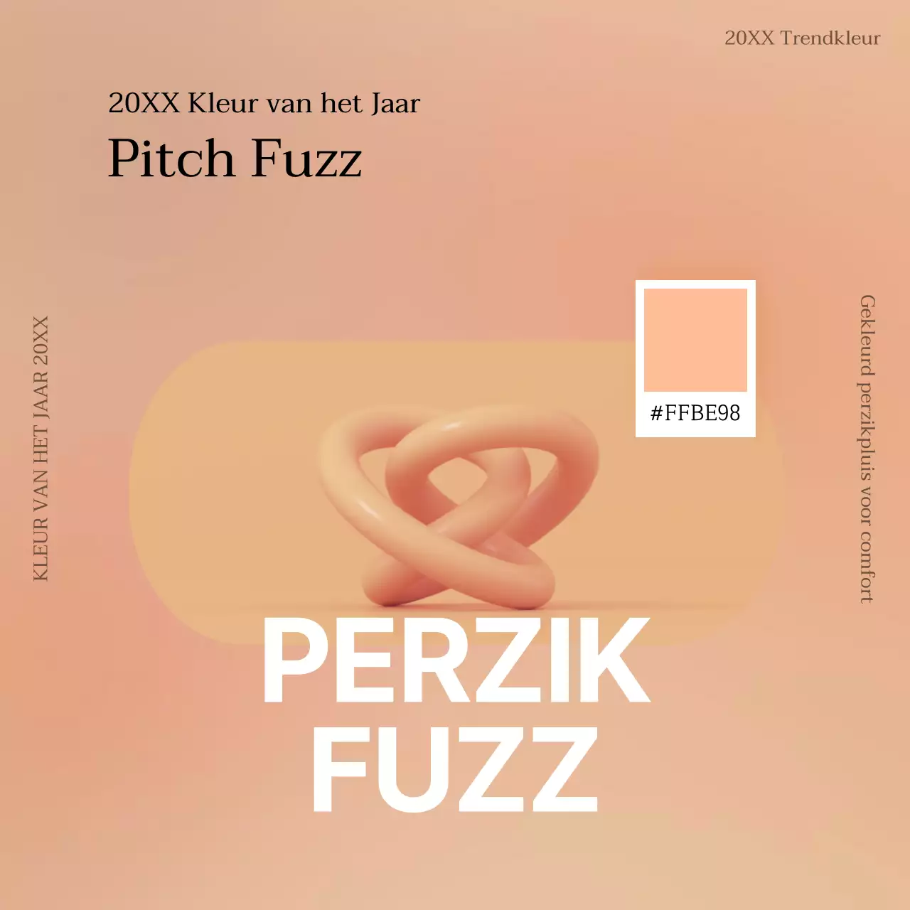 Over de eenvoudige kleuren van het jaar: oranje en beige