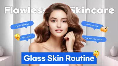 White Modern Skincare Guide YouTube Thumbnail