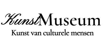 Museumlogo met stijlvol cursief concept