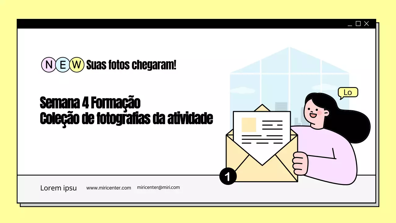 Um balanço das actividades nos centros municipais amarelos na apresentação