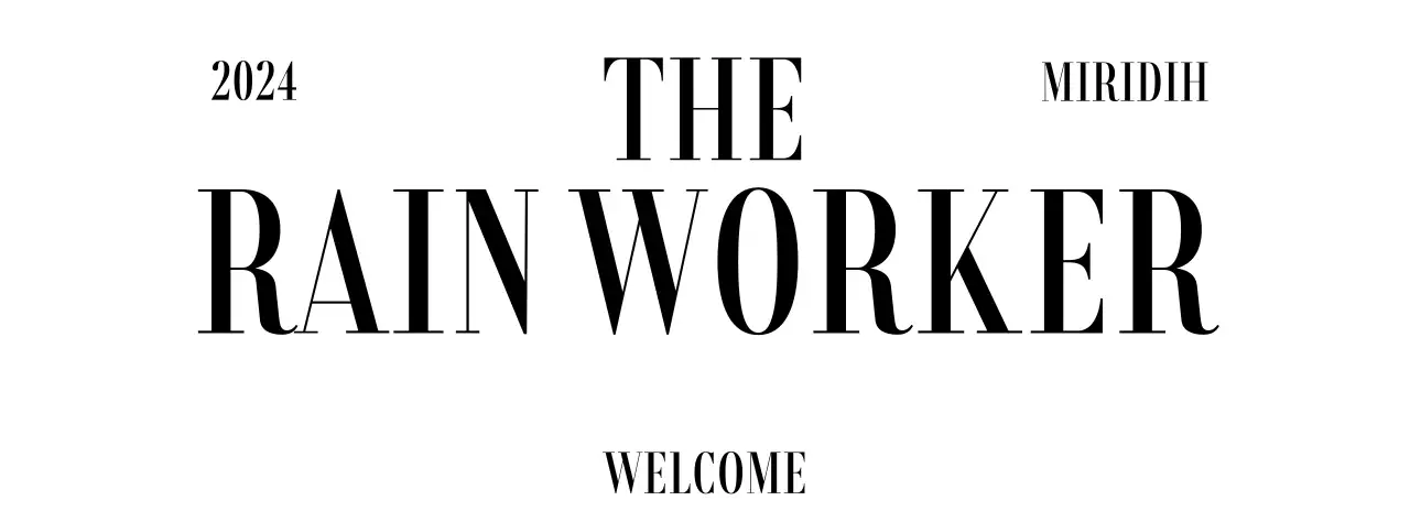 Magazine-style design with elegant typefaces