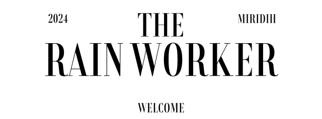 Magazine-style design with elegant typefaces