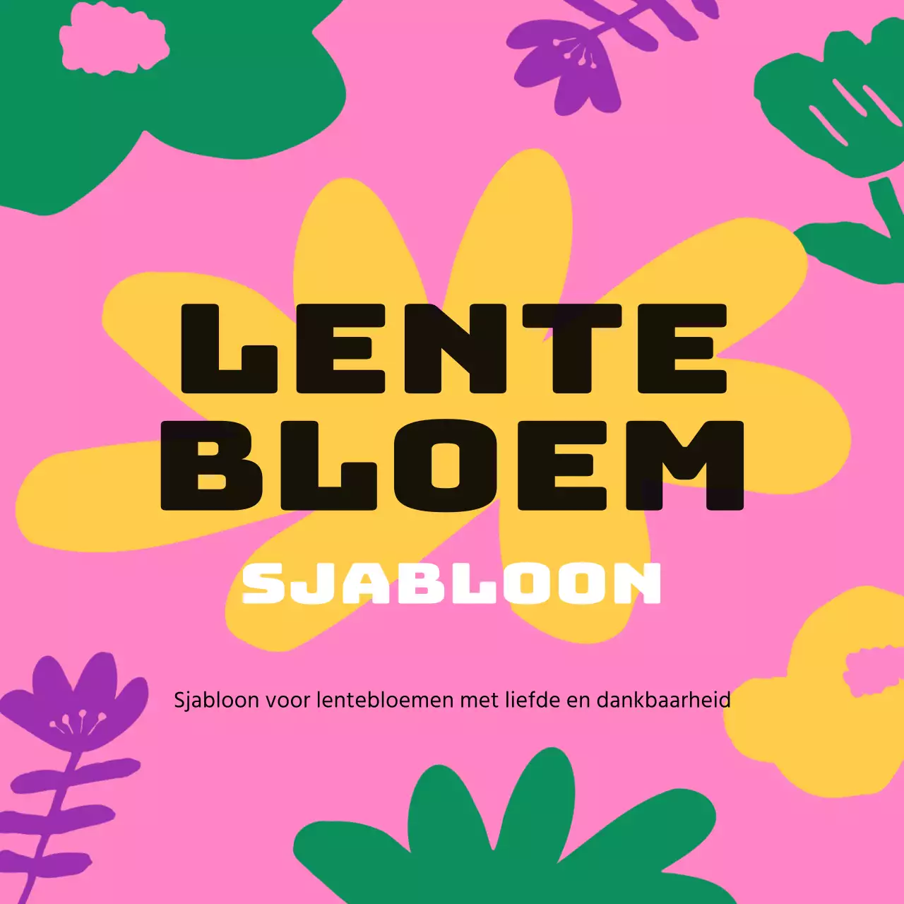 Een gids voor mooie lentebloemen in geel en roze