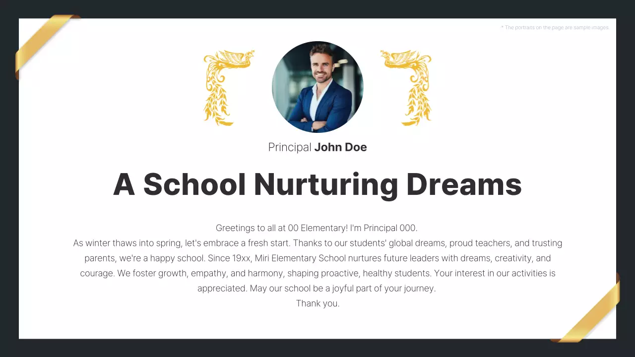 블랙 프로페셔널 인사 가이드 프레젠테이션