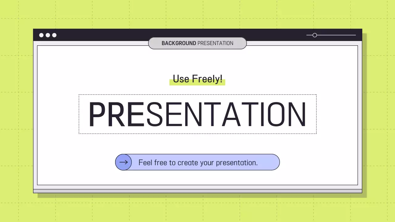 그린 모던 가이드 프레젠테이션