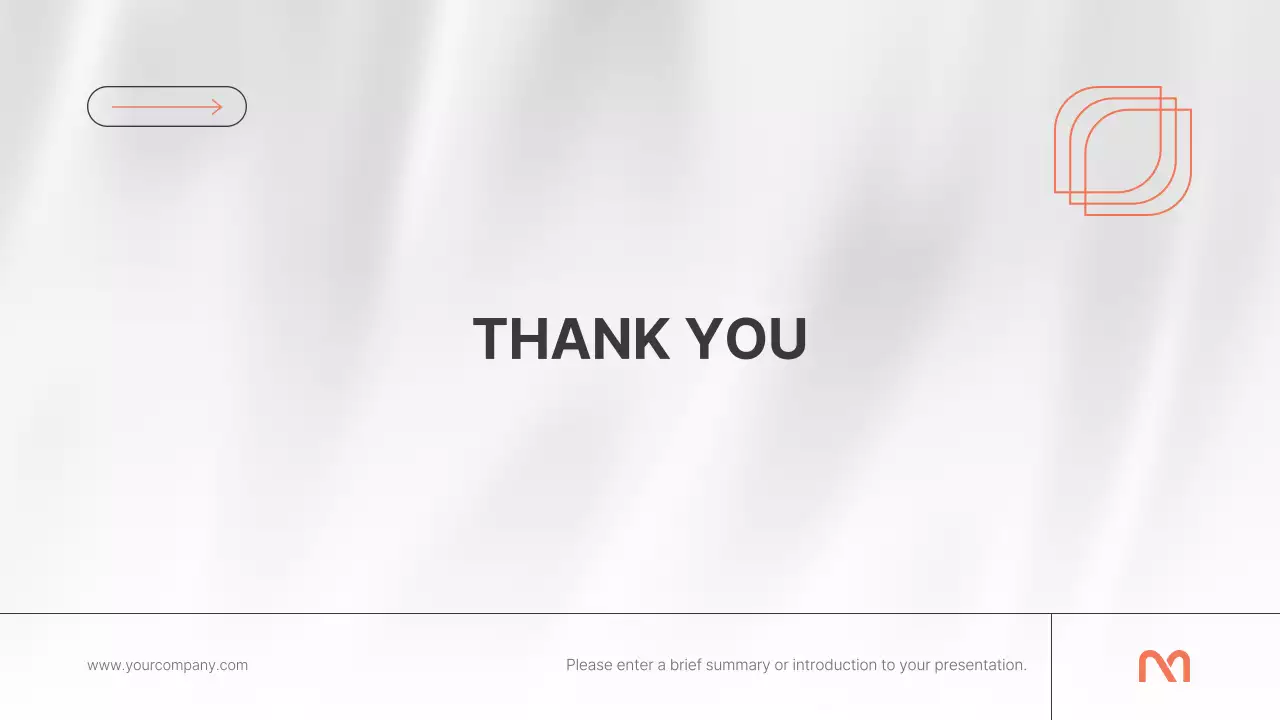 White Minimal Greetings Card Invitation Presentation