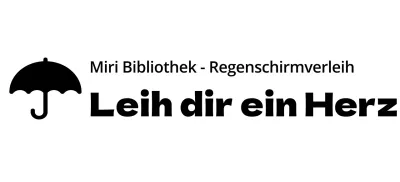Gestalten Sie einen Mietservice mit einem Regenschirm-Symbol
