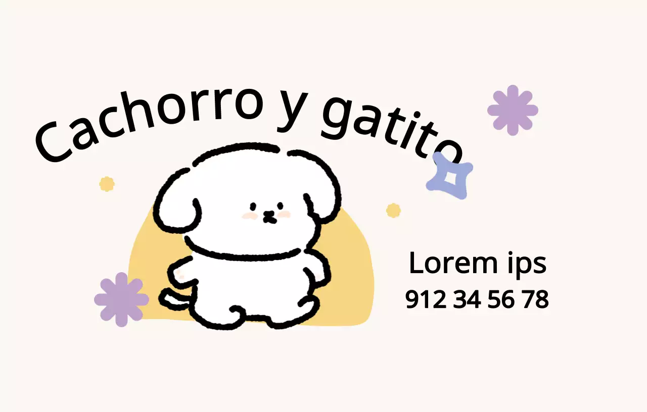 Una colorida tienda de mascotas con un simpático concepto protagonizado por personajes animales.