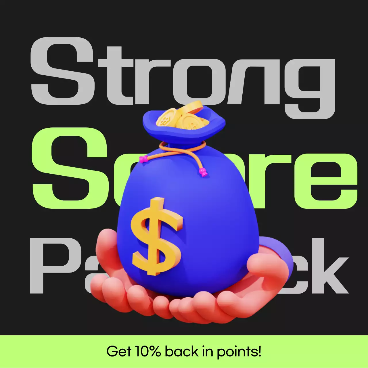 Bài đăng hoàn vốn điểm cyberpunk màu đen và xanh nhạt