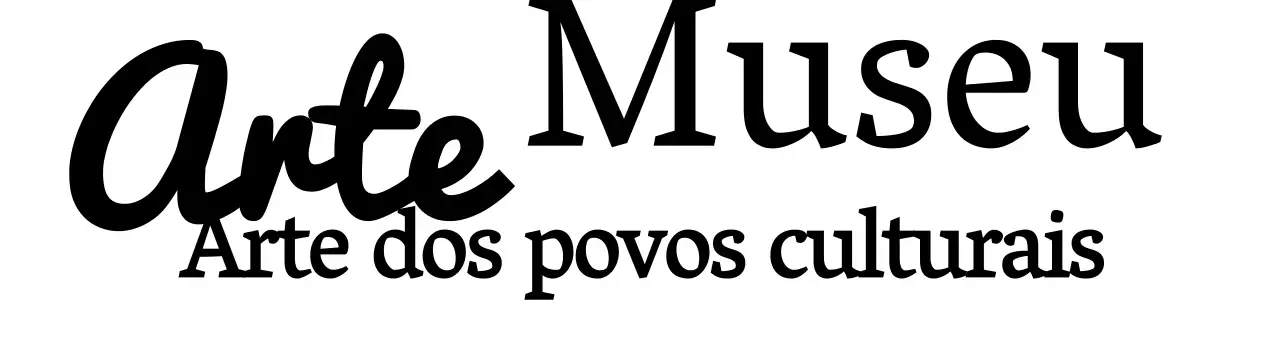 Logótipo de museu com um conceito cursivo elegante