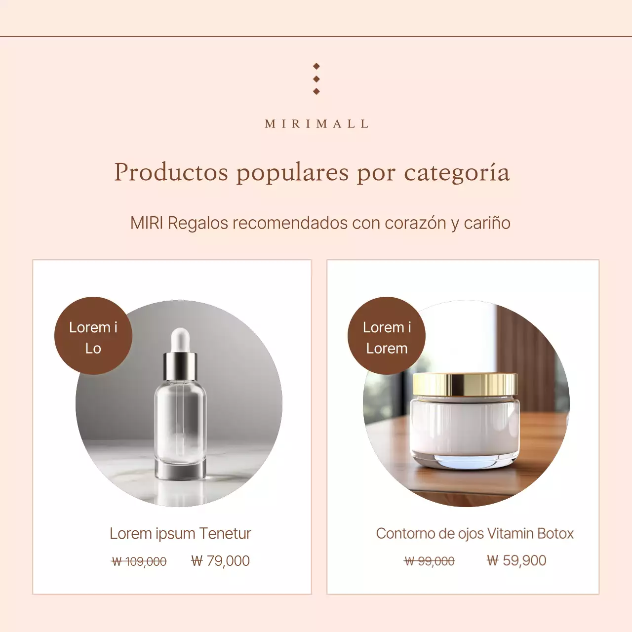 Promocione un set de regalo de moda para el Año Nuevo chino en rosa y beige