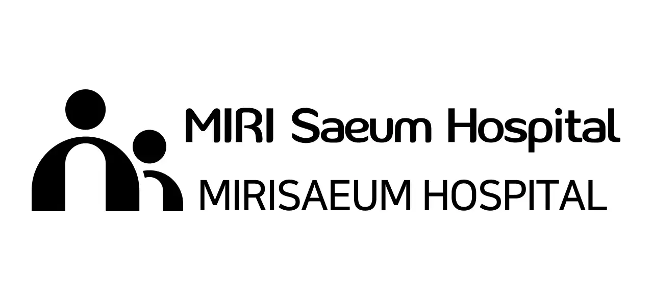 Hospital logo with a simple illustration concept