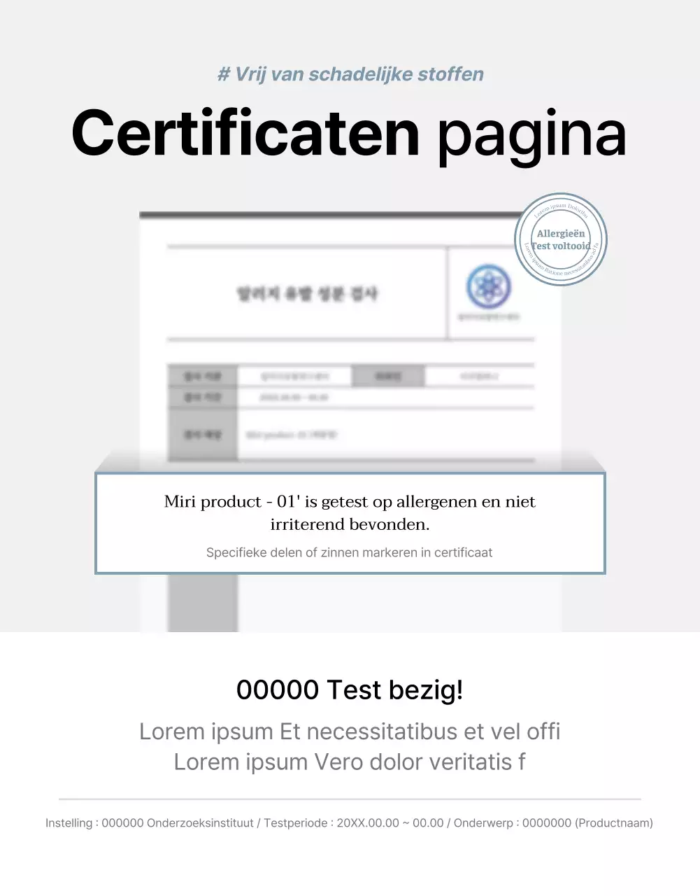 Producten promoten om eenvoudige grijze en blauwe meubels te verkopen