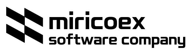 Corporate logo with a slanted shape concept