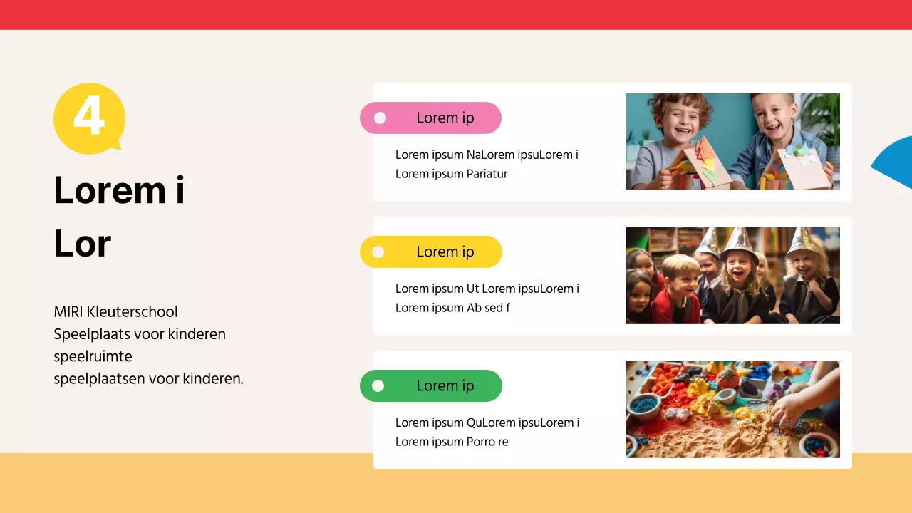 Een gids voor het werven van kinderen voor de rood-gele kleuterschool